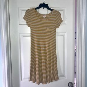 Striped T-shirt dress